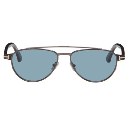 TOM FORD TOM FORD Gunmetal Anthony Sunglasses