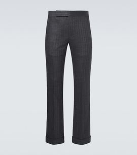 Tom Ford Tom Ford Herringbone wool straight pants