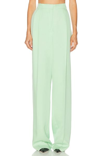 TOM FORD TOM FORD High Waist Wide Leg Pleated Pant