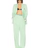 TOM FORD TOM FORD High Waist Wide Leg Pleated Pant - 5