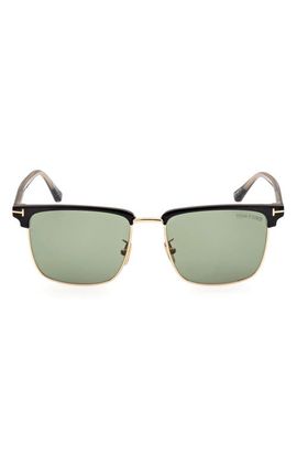 TOM FORD TOM FORD Hudson-02 55mm Square Sunglasses