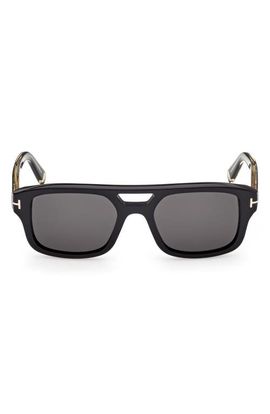 TOM FORD TOM FORD Icon 53mm Aviator Sunglasses