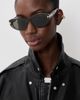 Tom Ford Tom Ford Icon Round Sunglasses Shiny Transparent Mink One - 3