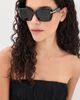 Tom Ford Tom Ford Icon Square Sunglasses Shiny Black One - 3
