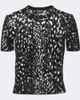 Tom Ford Tom Ford Jacquard velvet T-shirt - 1