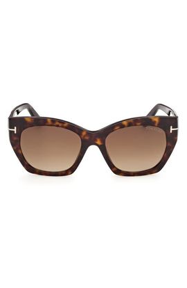 TOM FORD TOM FORD Joni 54mm Gradient Butterfly Sunglasses