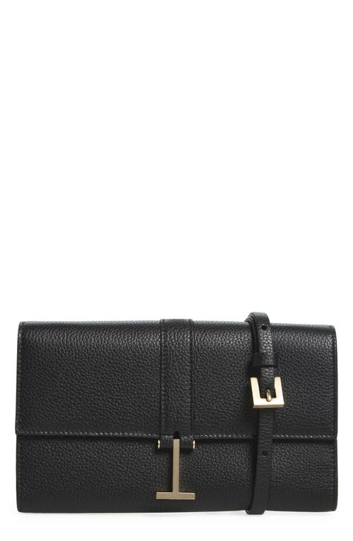 TOM FORD TOM FORD Kara Grain Leather Crossbody Wallet