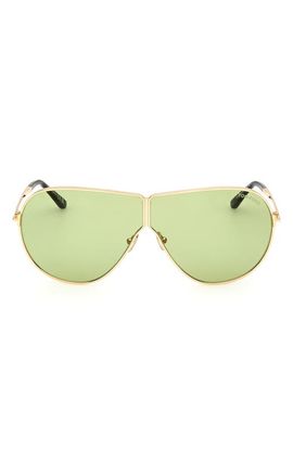 TOM FORD TOM FORD Keating 71mm Oversize Pilot Sunglasses