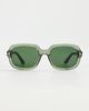 Tom Ford Tom Ford Lana 02 Sunglasses Shiny Transpartent Sage Green One - 2