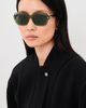 Tom Ford Tom Ford Lana 02 Sunglasses Shiny Transpartent Sage Green One - 3