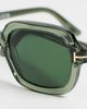 Tom Ford Tom Ford Lana 02 Sunglasses Shiny Transpartent Sage Green One - 5