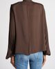 TOM FORD TOM FORD Lavallière Plissé Top - 3
