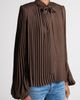 TOM FORD TOM FORD Lavallière Plissé Top - 5
