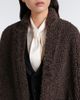 Tom Ford Tom Ford Leather-trimmed reversible cashmere coat - 3
