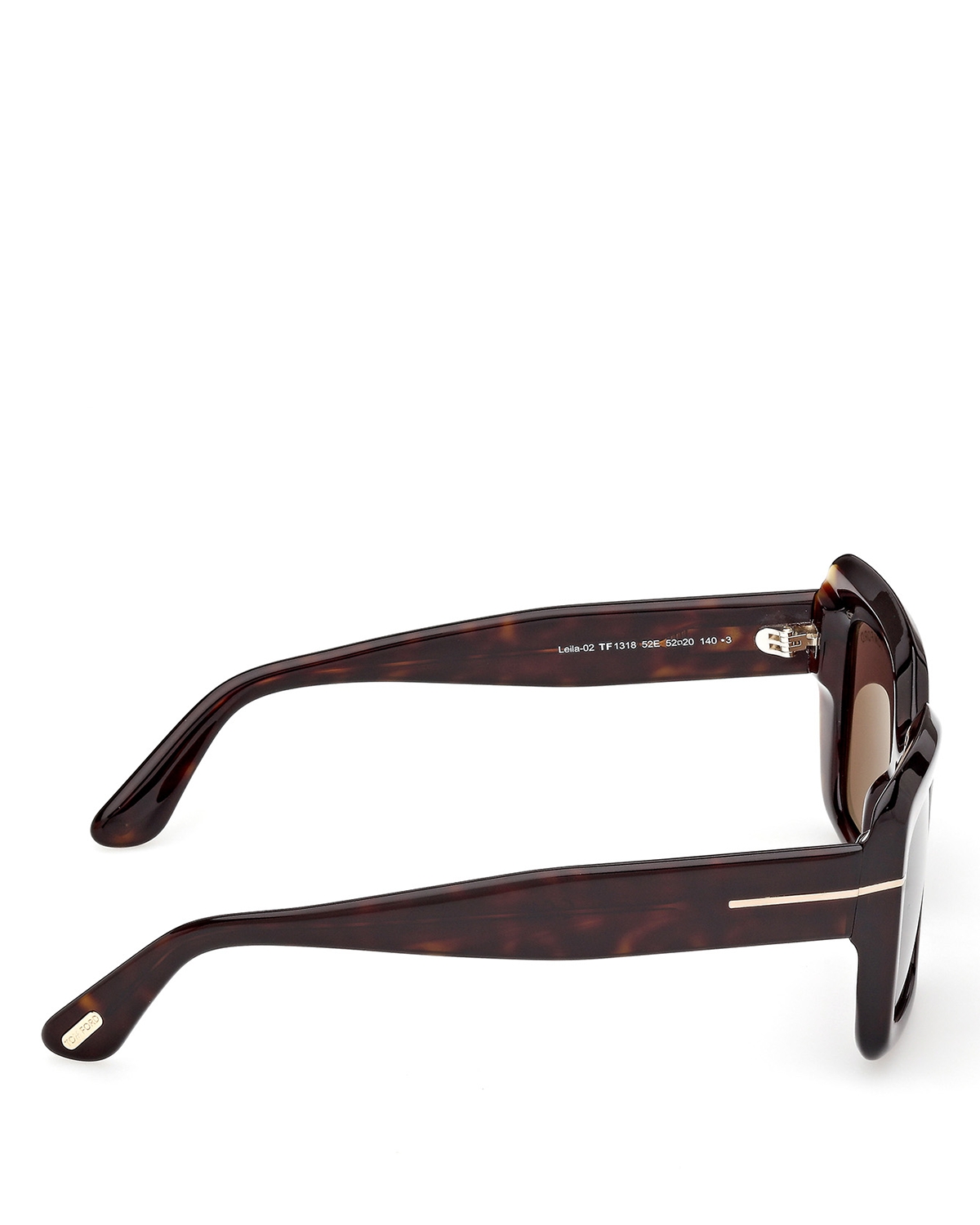 Tom Ford - Leila Rectangular Sunglasses, 52mm