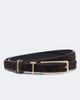 Tom Ford Tom Ford Leopard-print calf hair belt - 1
