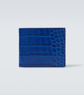 Tom Ford Tom Ford Leopard-print leather wallet