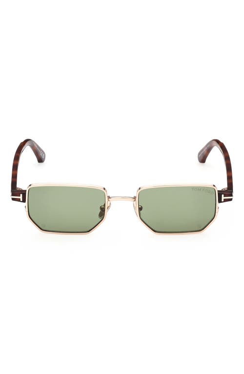 TOM FORD TOM FORD Liam 51mm Rectangular Sunglasses