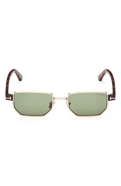 TOM FORD TOM FORD Liam 51mm Rectangular Sunglasses