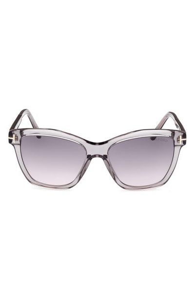 TOM FORD TOM FORD Lucia 54mm Gradient Square Sunglasses