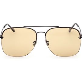 TOM FORD TOM FORD Mackenzie 64mm Oversize Pilot Sunglasses