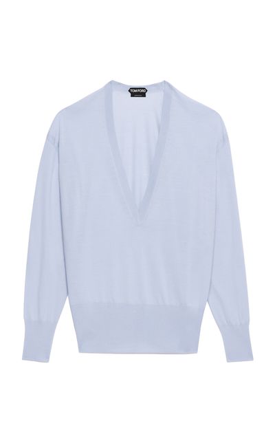 Tom Ford Tom Ford Masculine Fit Wool VNeck Knit