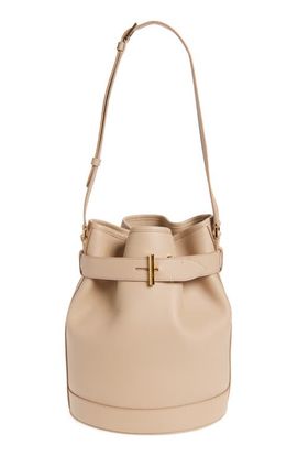 TOM FORD TOM FORD Medium Tara Leather Bucket Bag
