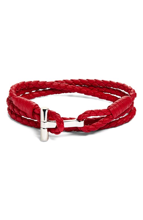 TOM FORD TOM FORD Men's Scoubidou Braided Leather Bracelet