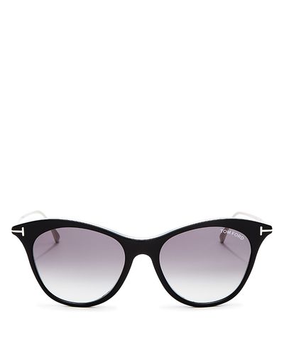 Tom Ford Tom Ford Micaela Cat Eye Sunglasses, 53mm