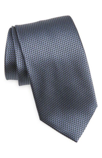 TOM FORD TOM FORD Micropattern Jacquard Silk Tie