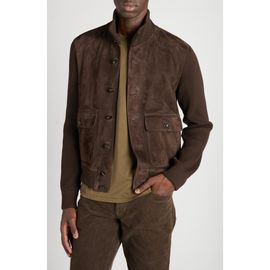 TOM FORD TOM FORD Mixed Media Cardigan