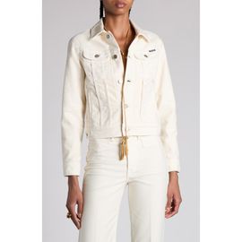 TOM FORD TOM FORD Moleskin Denim Trucker Jacket