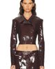 TOM FORD TOM FORD Nappa Double Breasted Jacket - 1