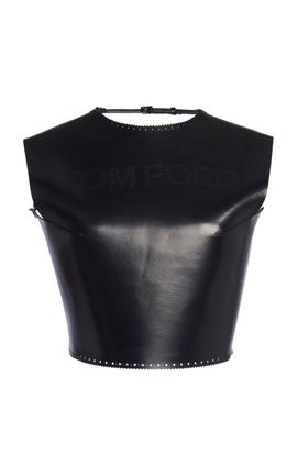 Tom Ford Tom Ford Nappa Lambskin Open Back Top