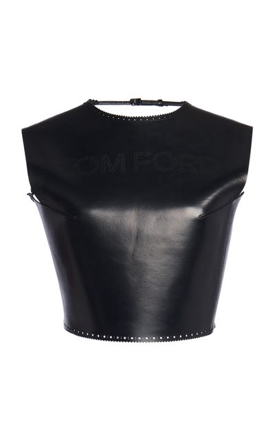 Tom Ford Tom Ford Nappa Lambskin Open Back Top