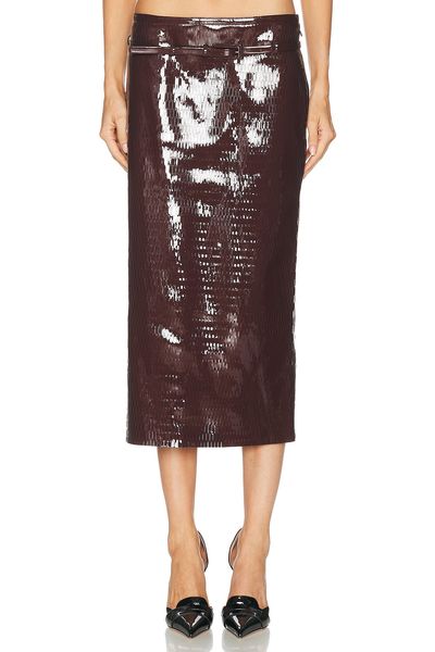 TOM FORD TOM FORD Nappa Pencil Skirt