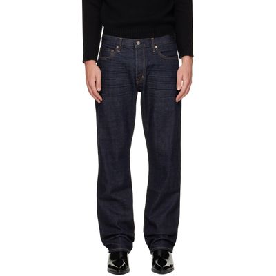 TOM FORD TOM FORD Navy Selvedge 50's Straight Fit Jeans