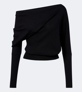 Tom Ford Tom Ford Off-shoulder wool and silk sweater
