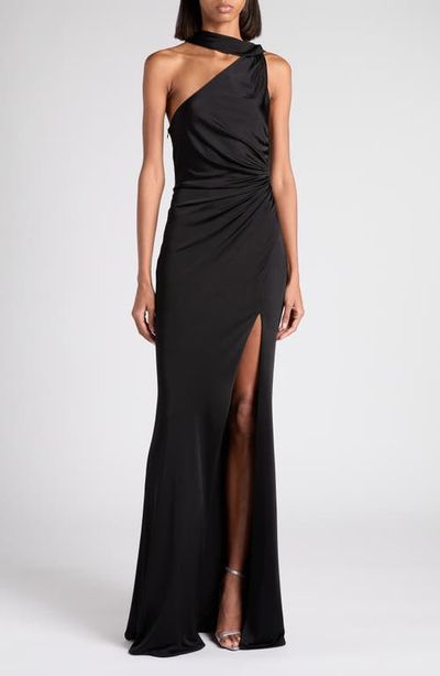TOM FORD TOM FORD One-Shoulder Fluid Jersey Gown