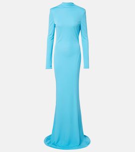 Tom Ford Tom Ford Open-back crÃªpe jersey gown