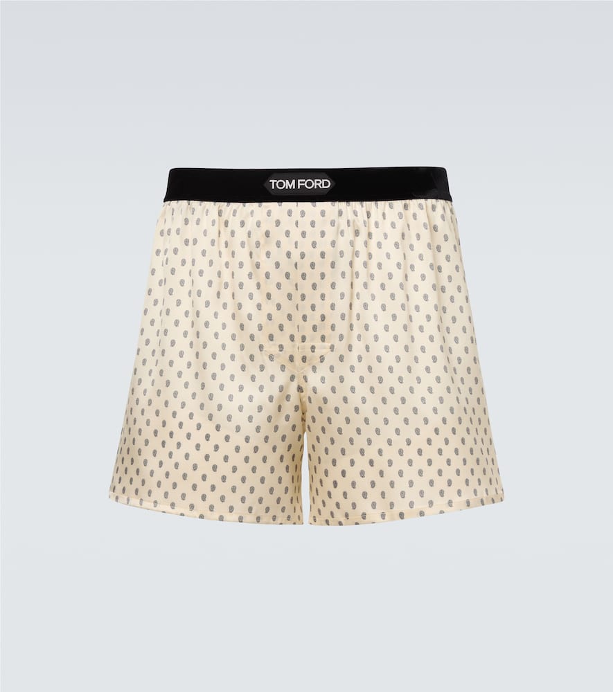 Tom Ford Tom Ford Paisley silk-blend boxers
