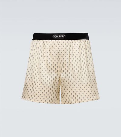 Tom Ford Tom Ford Paisley silk-blend boxers