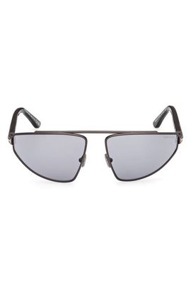 TOM FORD TOM FORD Parker 64mm Oversize Pilot Sunglasses