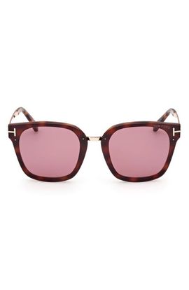 TOM FORD TOM FORD Philippa 68mm Gradient Square Sunglasses