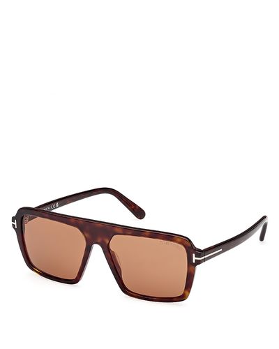 Tom Ford Tom Ford Pilot Sunglasses, 56mm