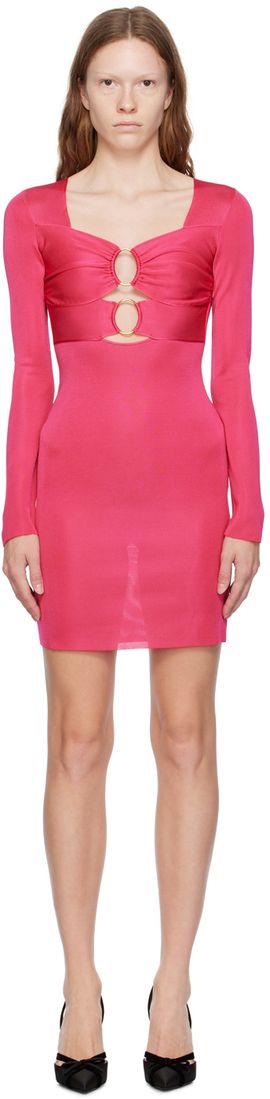 TOM FORD TOM FORD Pink O-Ring Minidress