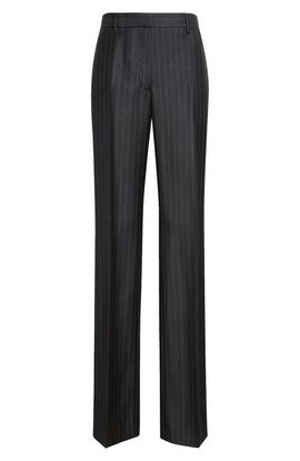 TOM FORD TOM FORD Pinstripe Wool Grain de Poudre Trousers