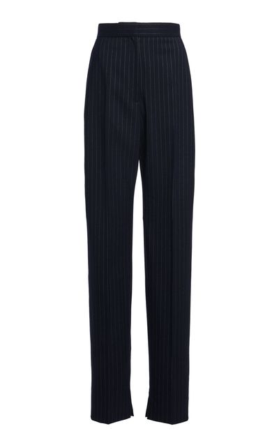 Tom Ford Tom Ford Pinstriped Wool Cigarette Pants
