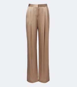 Tom Ford Tom Ford Pleated silk wide-leg pants