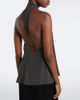 Tom Ford Tom Ford Polka-dot tie-neck silk crÃªpe de chine top - 4